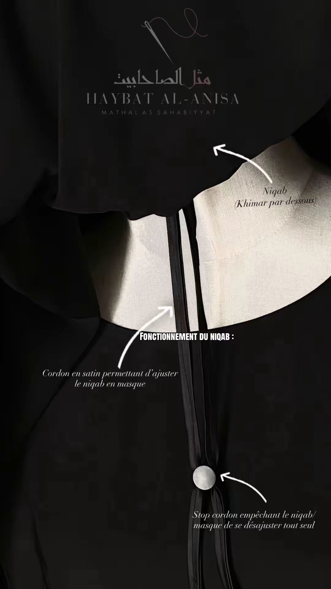 Niqab UmmSafa-2 en 1